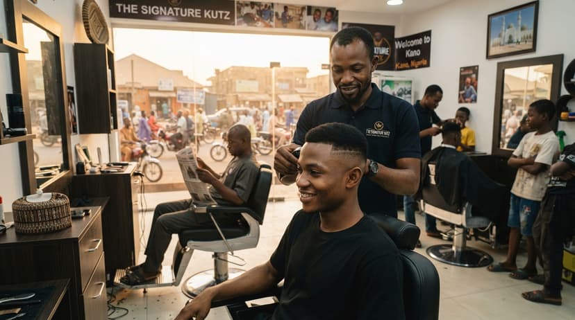 How to Get Your First 100 Clients as a New Barber in Kano
