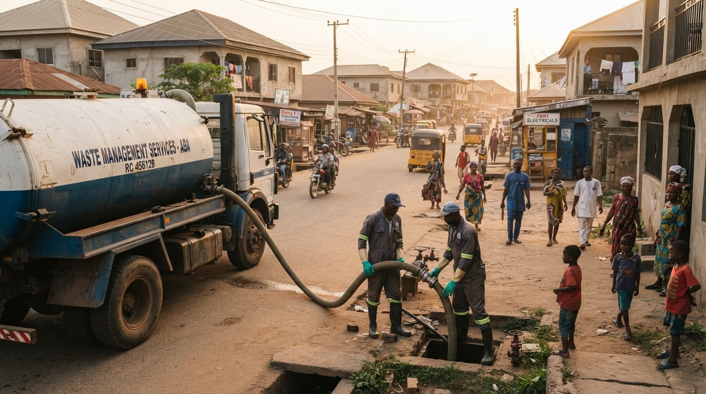 Sewage Disposal Near Me in Aba: Prices, Reviews & How to Book