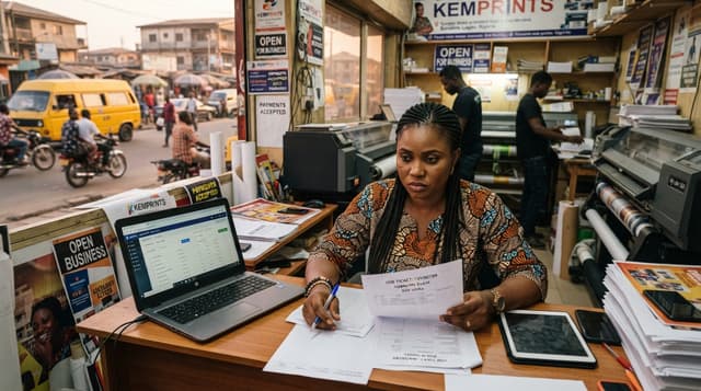 The Debt Book Every Printing Shop Owner in Ibadan Should Be Keeping in 2026