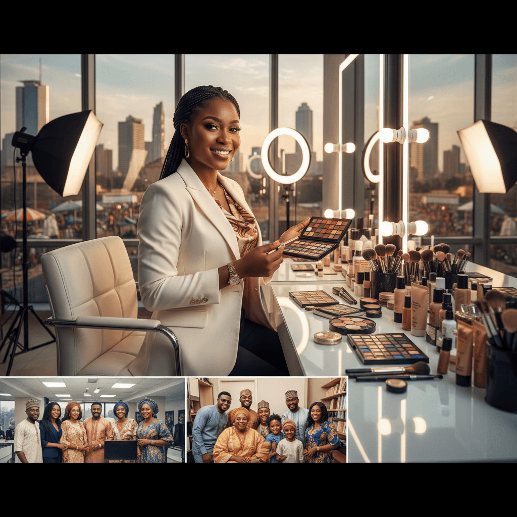 How makeup artists in Nigeria Make ₦500k+ Per Month