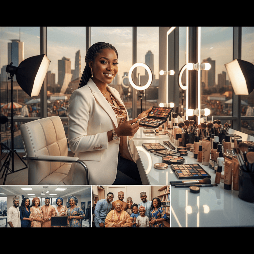 How makeup artists in Nigeria Make ₦500k+ Per Month