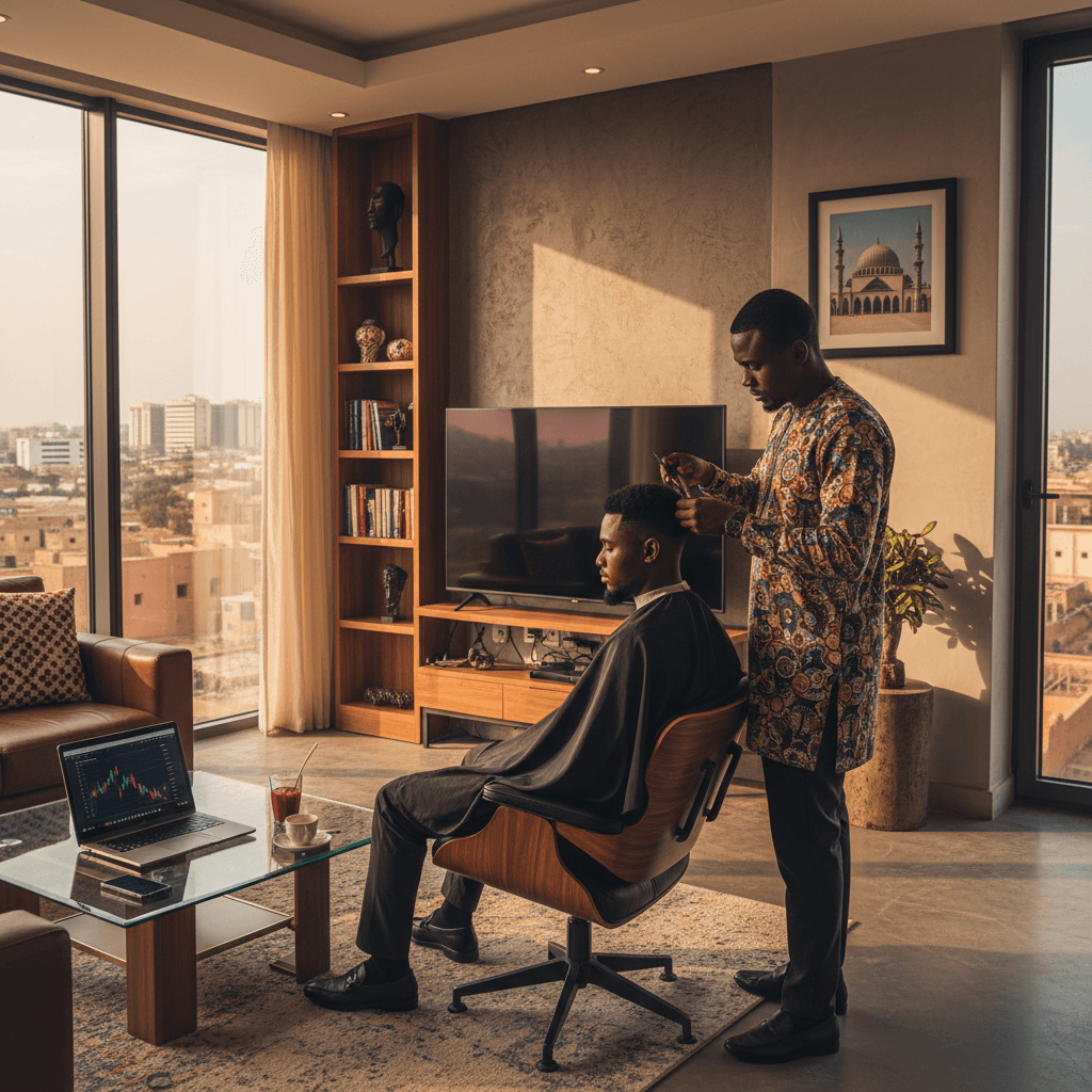 At-Home Beauty Services in Kano: Book a barber to Come to You