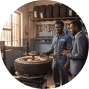 Black Shining Tyres