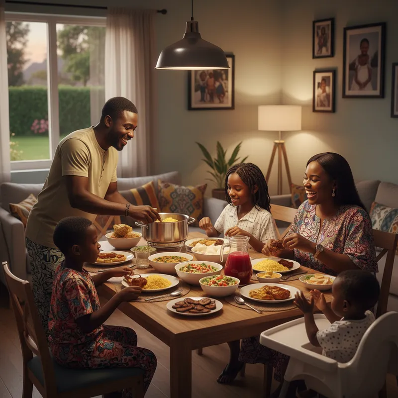 Family of 5 Budget Planner